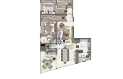 Apartamento com 3 quartos à venda na rua rubens alves, 170, balneário perequê, porto belo por r$ 2.000.000
