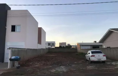 Terreno à venda na rua orestes zanini 62, 62, santos dumont, chapecó por r$ 300.000
