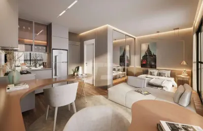 Studio com 1 dormitório à venda, 34 m² por r$ 714.880,00 - batel - curitiba/pr