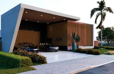 A mais luxuosa casa térrea de 330 m2 implantada em terreno de 660 m2 no plateau d'or privilège
