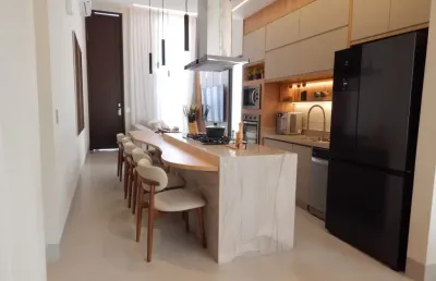 Casa térrea 124 a 136,13 m2 | piscina | condomínio fechado - senador canedo/go