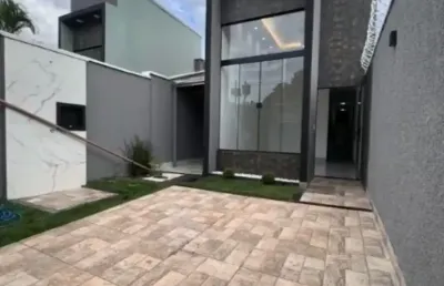 Casa 3/4 com suíte em trindade. apenas r$ 10.000,00 de entrada