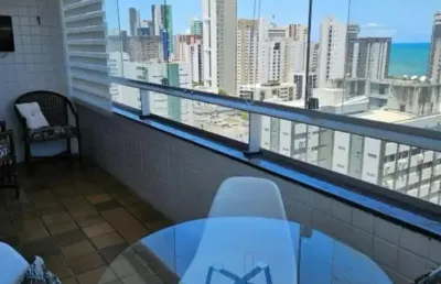 Apartamento à venda, 175m², com 3 quartos sendo 1 suíte  em boa viagem