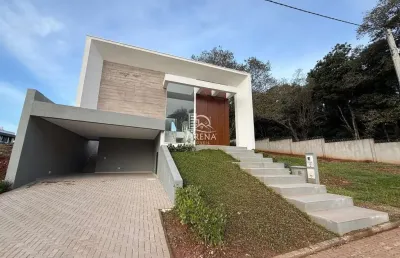 Casa alto padrão nova no condomínio reserva do arvoredo