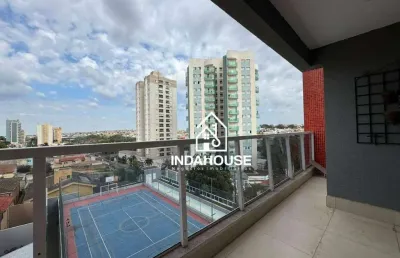 Apartamento com 3 dormitório (1 suite)s para alugar, 86 m² - vila sfeir - indaiatuba/sp