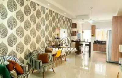 Casa com 2 dormitórios à venda, 140 m² por r$ 640.000,00 - monte carlo - indaiatuba/sp
