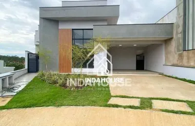 Casa com 3 dormitórios à venda, 156 m² por r$ 1.390.000,00 - loteamento park gran reserve - indaiatuba/sp