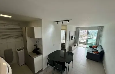 Apartamento com 1 quarto para alugar na Avenida Hamilton de Barros Soutinho, Jatiúca, Maceió