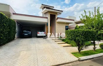 Casa em condomínio fechado com 3 quartos à venda na Avenida Cecconi e Gerosa, 100, Loteamento Recanto do Lago, São José do Rio Preto