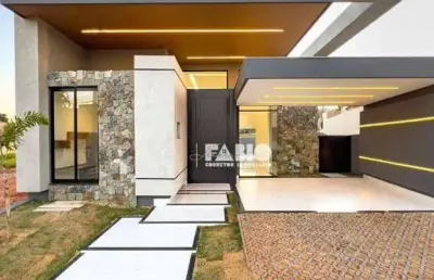 Casa em condomínio fechado com 3 quartos à venda na Rua Anuar Fauaz, 100, Condomínio Vilage La Montagne, São José do Rio Preto