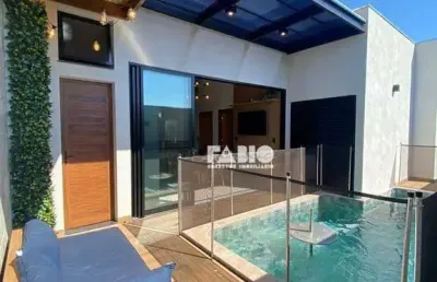 Casa em condomínio fechado com 3 quartos à venda na Avenida 3, 112, Terras Alphaville Mirassol, Mirassol