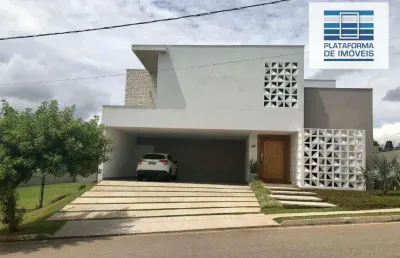 Casa com 3 dormitórios à venda, 400 m² por r$ 3.600.000,00 - condomínio residencial sete lagos - itatiba/sp