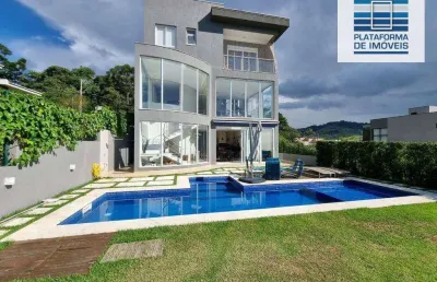 Casa com 4 dormitórios à venda, 401 m² por r$ 3.200.000,00 - condomínio residencial campos do conde - bragança paulista/sp