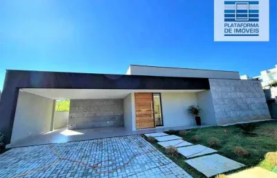 Casa com 3 dormitórios à venda, 255 m² por r$ 1.750.000,00 - condomínio terras de santa cruz - bragança paulista/sp