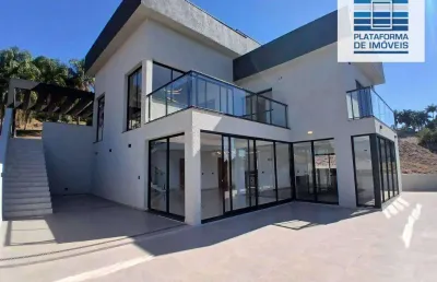 Casa com 3 dormitórios à venda, 220 m² por r$ 1.800.000,00 - condomínio residencial spazio design  - bragança paulista/sp
