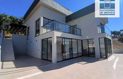 Casa com 3 dormitórios à venda, 220 m² por r$ 1.800.000,00 - condomínio residencial spazio design  - bragança paulista/sp