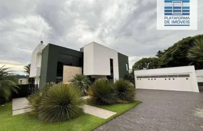 Casa com 4 dormitórios à venda, 570 m² por r$ 7.300.000,00 - condomínio residencial rosário de fátima - bragança paulista/sp