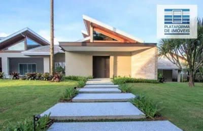 Casa com 4 dormitórios à venda, 586 m² por r$ 5.500.000,00 - condomínio residencial rosário de fátima - bragança paulista/sp