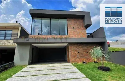 Casa com 3 dormitórios à venda, 211 m² por r$ 2.190.000,00 - condomínio vale das águas - bragança paulista/sp