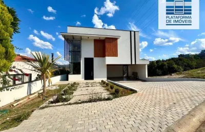 Casa com 3 dormitórios à venda, 290 m² por r$ 3.200.000,00 - condomínio vale das águas - bragança paulista/sp