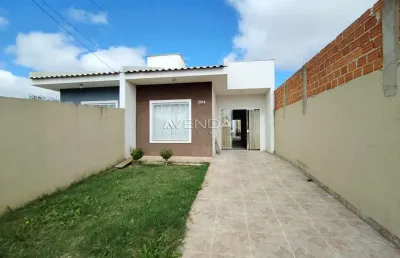 Casa com 3 quartos à venda na avenida estados unidos, 2014, nações, fazenda rio grande, 84 m2 por r$ 270.000