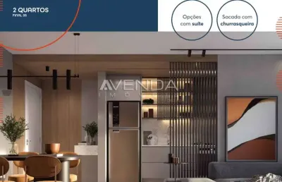 Apartamento com 2 quartos à venda na rua eduardo carlos pereira, novo mundo, curitiba, 26 m2 por r$ 357.100