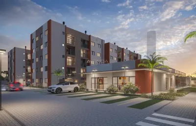 Apartamento com 2 quartos à venda na rua tibúrcio g. de oliveira, 304, atuba, pinhais, 44 m2 por r$ 296.296