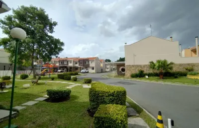 Casa em condomínio fechado com 3 quartos à venda na rua doutor petrônio romero de souza, 761, cajuru, curitiba, 95 m2 por r$ 580.000