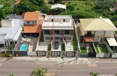 Casa para locação em florianópolis, são joão do rio vermelho, 2 dormitórios, 2 suítes, 3 banheiros, 2 vagas