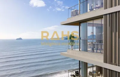 Lançamento pé na areia em balneário piçarras, com 4 suítes