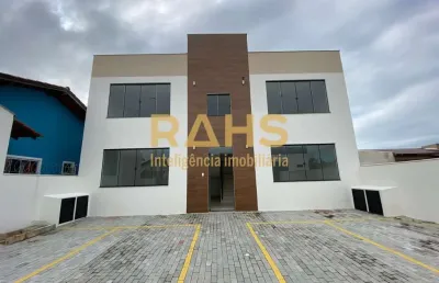 Apartamento com 2 quartos sendo 1 suíte e 2 vagas em itajuba- barra velha/sc