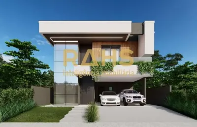Casa em construção à venda no condomínio quinte essence - joinville/sc