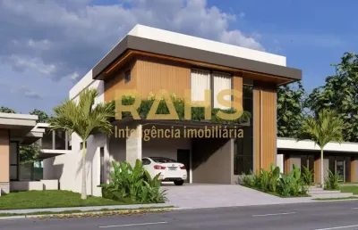 Casa em construção à venda no condomínio quinte essence