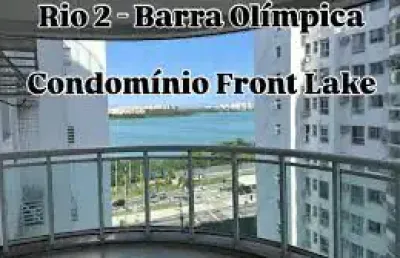 Alugo apartamento no rio2 barra olímpica front lake