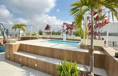 Vendo fantástica cobertura de 231m²no cidade jardim raridade