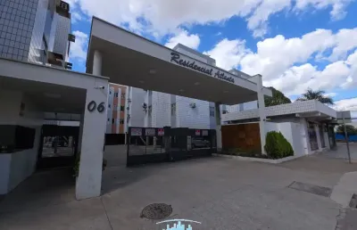 Código 4552 - aluga apartamento na rua lorena, bairro caravelas, terceiro andar, sem elevador, 03 quartos, sendo 01 suíte com guarda roupa, sala/copa com sacada, cozinha com armário, área de serviço c