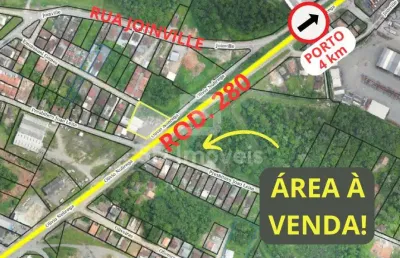 Terreno 8.000m²-porto- rocio grande- são francisco do sul,sc
