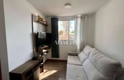 Apartamento com 2 dormitórios para alugar, 47 m² por r$ 1.790,00/mês - cidade industrial ii - londrina/pr