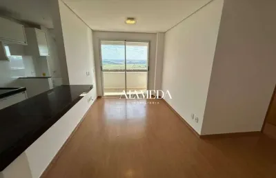 Apartamento com 3 quartos sendo 1 suíte para alugar, 77 m² por r$ 3.000/mês - gleba fazenda palhano - londrina/pr