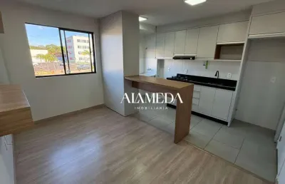 Apartamento com 2 dormitórios para alugar, 48 m² por r$ 1.450,00/mês - são pedro - londrina/pr