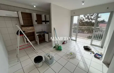 Apartamento com 2 quartos sacada com churrasqueira na região leste para alugar, 52 m² por r$ 1.150/mês - taliana - londrina/pr