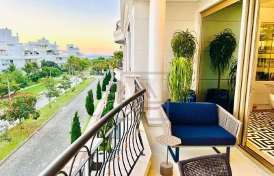 Apartamento com 3 quartos à venda, 165 m² por r$ 5.590.000 - jurerê - florianópolis/sc