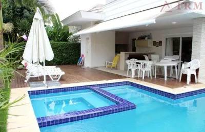 Casa com 5 quartos à venda, 383 m² por r$ 5.000.000 - jurerê internacional - florianópolis/sc