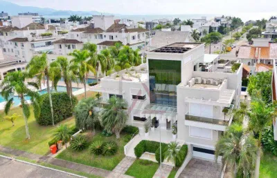 Casa com 8 quartos à venda, 1103 m² por r$ 17.000.000 - jurerê internacional - florianópolis/sc