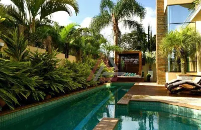 Casa com 3 dormitórios à venda, 380 m² por r$ 3.400.000,00 - vargem pequena - florianópolis/sc