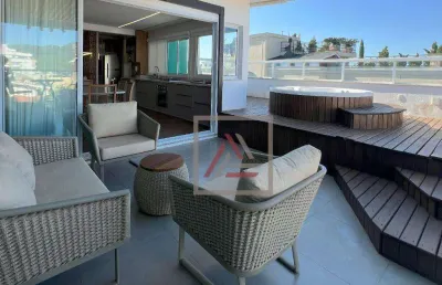 Cobertura com 2 quartos à venda, 117 m² por r$ 1.800.000 - ingleses do rio vermelho - florianópolis/sc