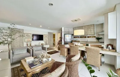 Apartamento com 3 suítes à venda, 140 m² por r$ 2.380.000 - jurerê internacional - florianópolis/sc