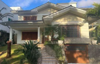 Casa com 4 suítes à venda, 400 m² por r$ 4.950.000 - jurerê internacional - florianópolis/sc