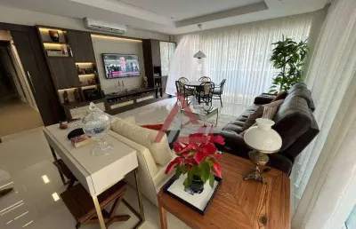 Apartamento com 3 suítes à venda, 184 m² por r$ 3.750.000 - jurerê - florianópolis/sc