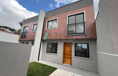 Sobrado à venda com 03 dormitórios  no  santa cândida em   curitiba por r$ 529.990,00